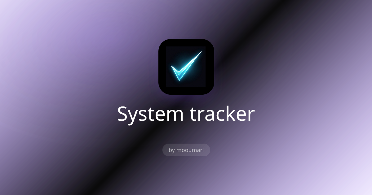 System tracker